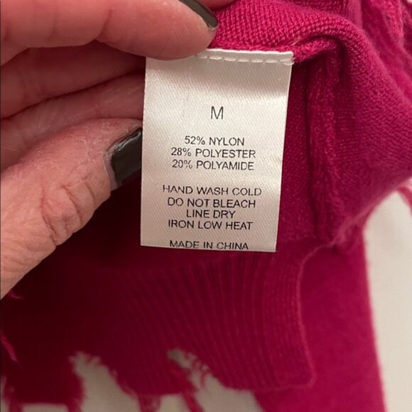 Distressed Hot Pink Sweater by six fifty - Picture 4 of 5